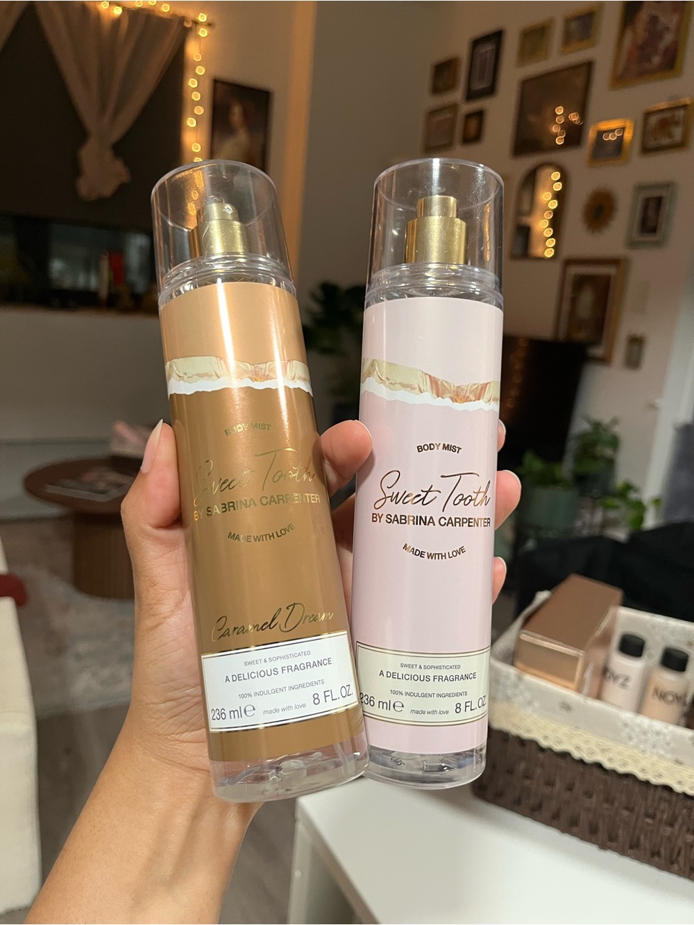 Sabrina Carpenter Sweet Tooth & Caramel Dream Body Mists
